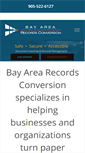 Mobile Screenshot of bayarearecordsconversion.ca